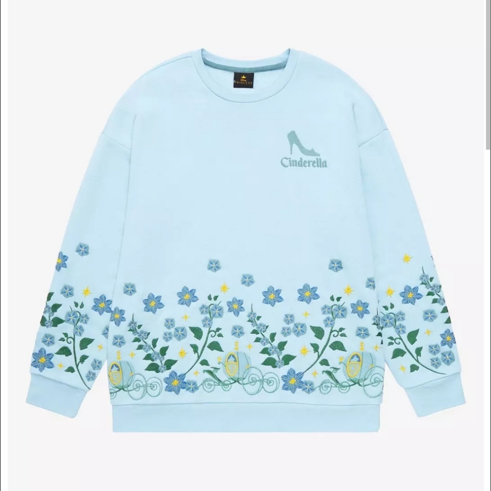Disney Her Universe Blue Cinderella Sweater